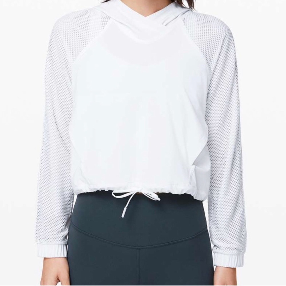 Lululemon Catch a Breeze Pullover - White